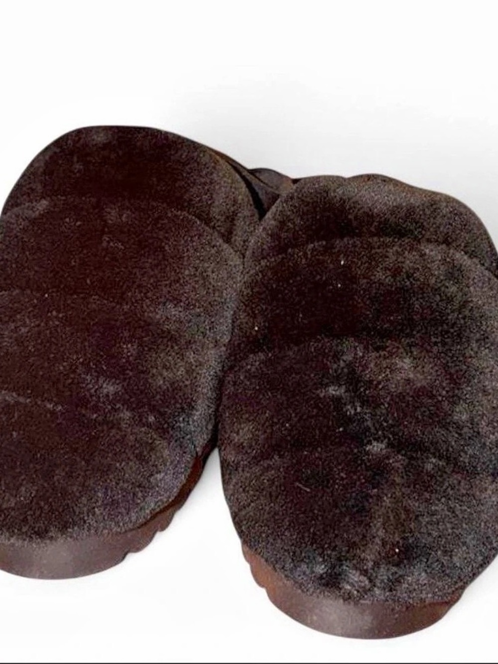UGG Super Fluff Slipper Black US 8